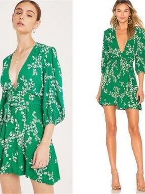 Faithfull the Brand Margot Cap Estel Floral Dress